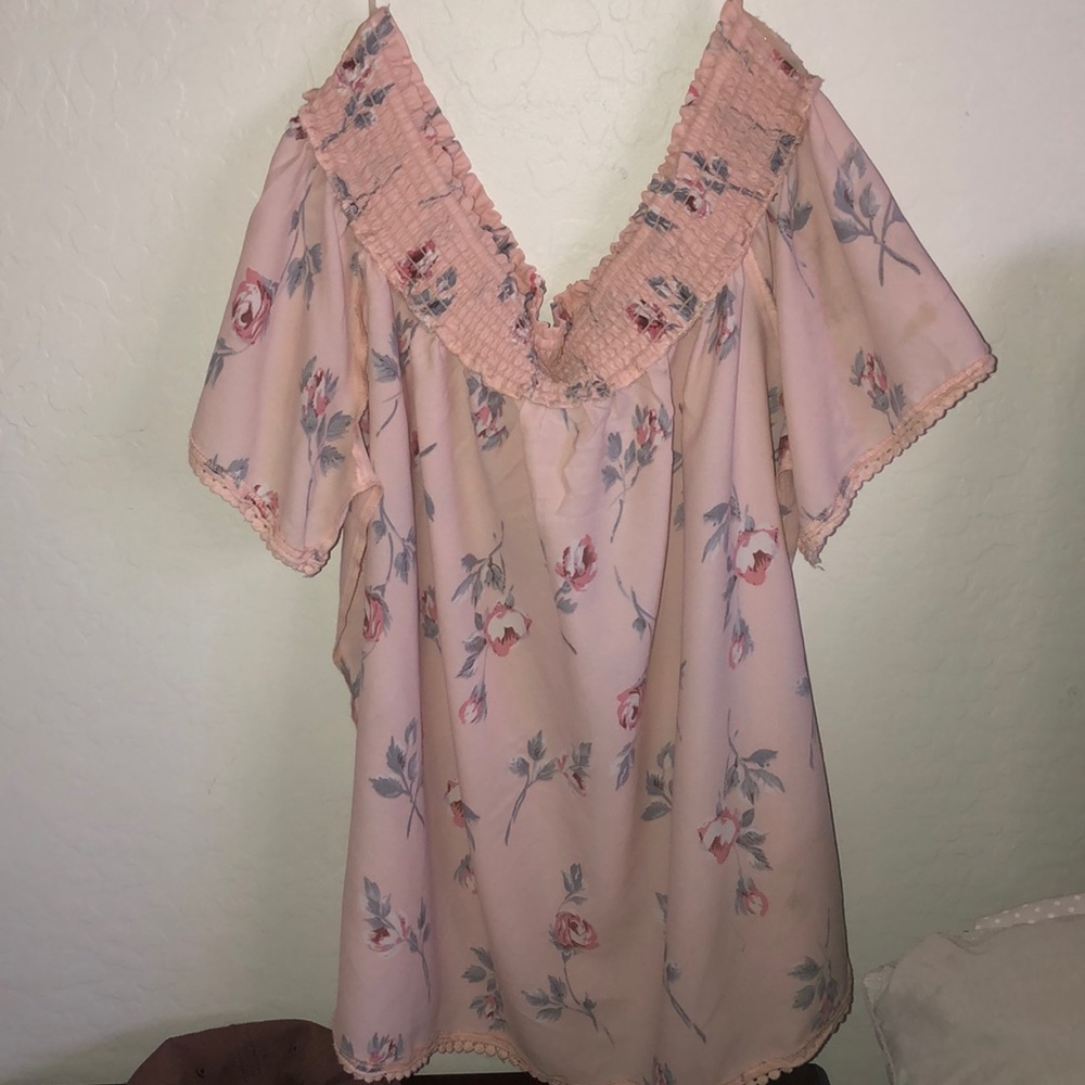 Off the shoulder shirt